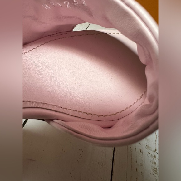 Louis Vuitton Lambskin Embossed Monogram Revival Sandals Pink Sz 38 / 8 - Picture 12 of 16